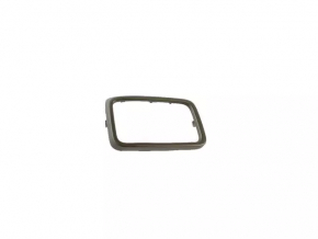 Jeep Grand Cherokee WK2 16-22 radiator grille inserts, 7-piece set, gray