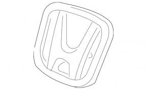 Honda Insight 19-22 Grille Emblem