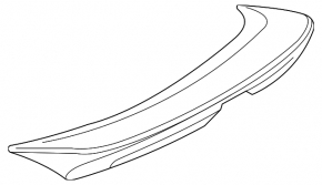 Nissan Versa 12-19 Usa Trunk Lid Spoiler