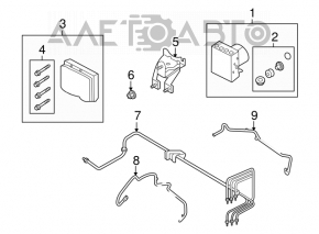 ABS ABS Ford Flex 09-12 prerest