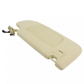 Right visor Ford Fusion mk5 13-20 beige, without hook, without plug