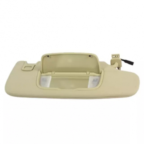 Right visor Ford Fusion mk5 13-20 beige, without hook, without plug