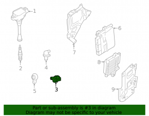 Mitsubishi Outlander 22-25 2.5 Crankshaft Sensor