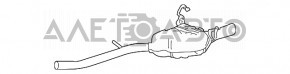 Muffler rear part with barrel left Mercedes W164 ML350