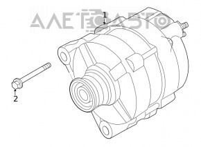 Generator Nissan Rogue 21-22 2.5