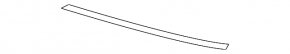 Front bumper molding lower central BMW 3 F30 12-15 Sport
