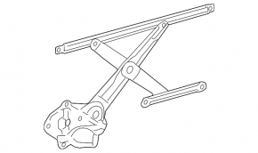Front right window lifter with motor for Toyota Avalon 13-18