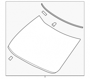 Windshield Nissan Maxima A36 16-20