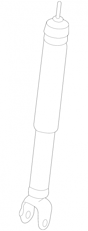 Shock absorber rear left Ford Flex 09-11 prerest