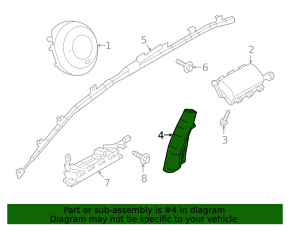Airbag airbag seat right Mazda 3 19-22