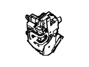 Front right door lock Ford Explorer 11-15 without cables