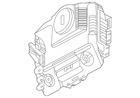 Ford Escape MK4 Interior Fuse Box Base 20-24