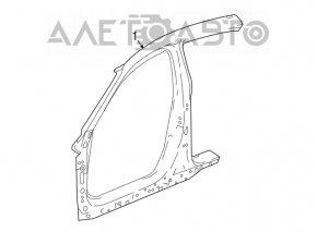 Honda Accord 18-22 right center pillar