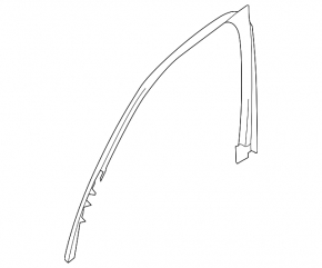 Door frame inner front left BMW X7 G07 19-