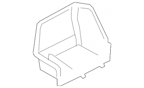 BMW 335i e92 07-13 trunk box for tools, no 1 mount