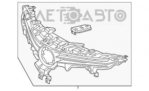 Grill grill Toyota Camry v70 18-20 SE\XSE