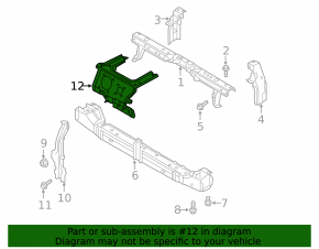 Charging port mount internal Nissan Leaf 11-12