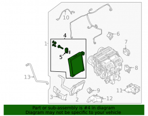 Mitsubishi Outlander 22-25 Evaporator