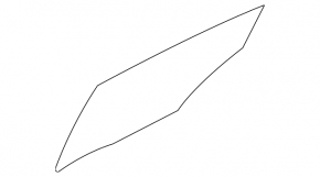 Glass door rear right Hyundai Veloster 12-17