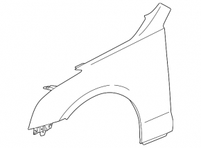 Front right wing Cadillac ATS 13-18