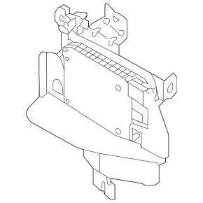 Blind Spot Sensor BSM right Hyundai Elantra AD 17-18 with bracket and cover
