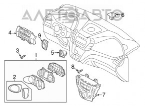 Hyundai Santa FE Sport 13-18 Front Panel Speaker
