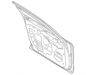 The front right door is bare for a Porsche Taycan 20-26.