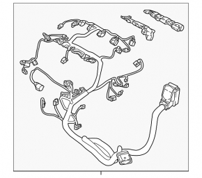 VW Tiguan 18 engine wiring