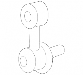 Rear stabilizer link right Chevrolet Impala 14-20