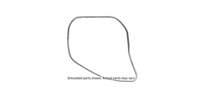 Door seal front left Chevrolet Malibu 13-15