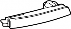 Rear bumper reflector right Nissan Murano z51 09-14 TYC