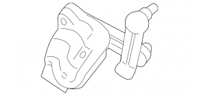 Body tilt sensor front right Volvo XC40 19-25