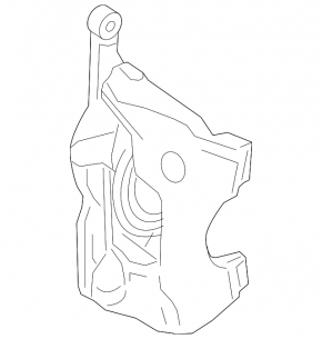 Front left caliper assembly Infiniti QX30 17-19 sport