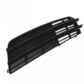 Front bumper grille left Audi A7 12-15 black, without fog lights