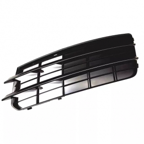 Front bumper grille left Audi A7 12-15 black, without fog lights