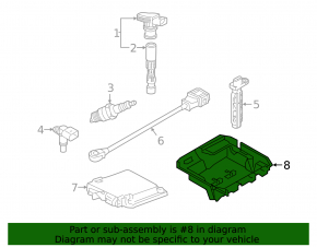ECU bracket Audi Q7 16-
