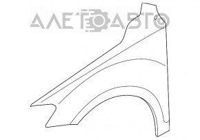 Front left wing VW Tiguan 18- OEM