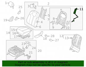 Kia Sorento 21-24 driver's seat airbag