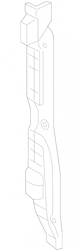 Wing seal door-wing right Kia Soul 14-19
