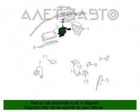 Steering wheel cable Lexus ES350 07-12