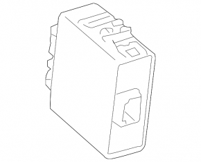 Computer, tire pressure monitor Toyota Prius 30 10-12
