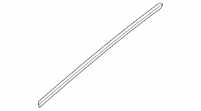 Windshield molding left Audi A3 8V 15-20 4d, 5d