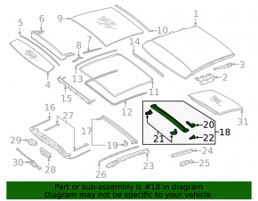 Black panoramic blind for Mercedes W213 E 21-23