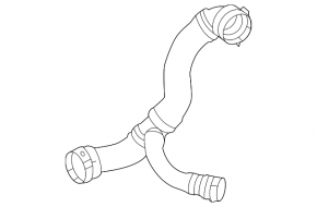 Lower cooling hose for Mercedes GLC 300 20-22