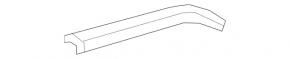 Front subframe bracket rear left Mercedes GLC 16-22