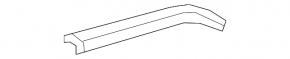 Front subframe bracket rear left Mercedes GLC 16-22