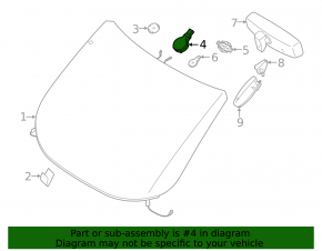 Rain sensor Ford C-max MK2-