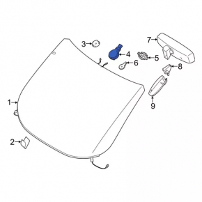 Rain sensor Ford C-max MK2-