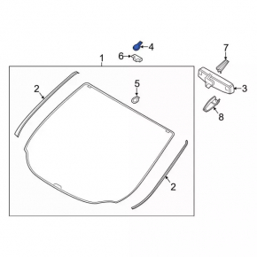 Rain sensor Ford C-max MK2-
