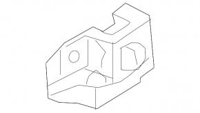 Mazda 6 14-17 front inner door handle, left